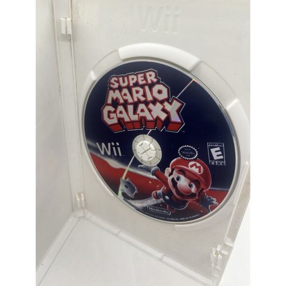 Super Mario Galaxy (Nintendo Wii, 2007) - Tested - Picture 5 of 8